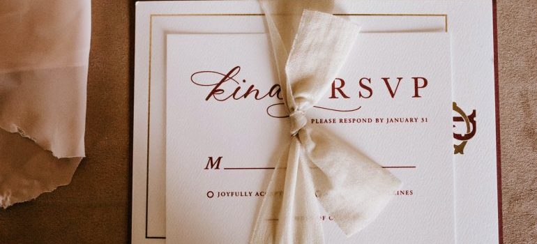 wedding invitation