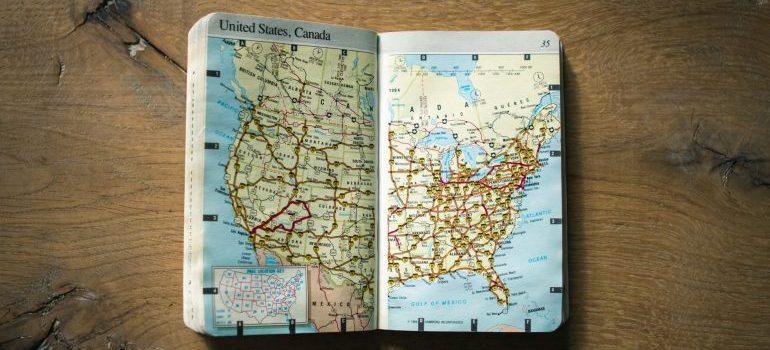 US map