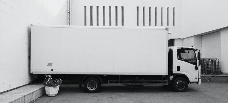 a white truck