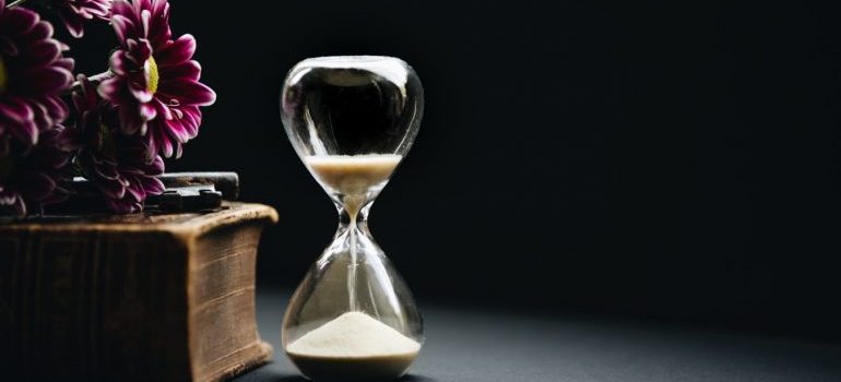 An hourglass