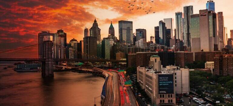 Sunset in NYC