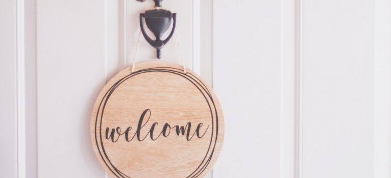 Welcome decor