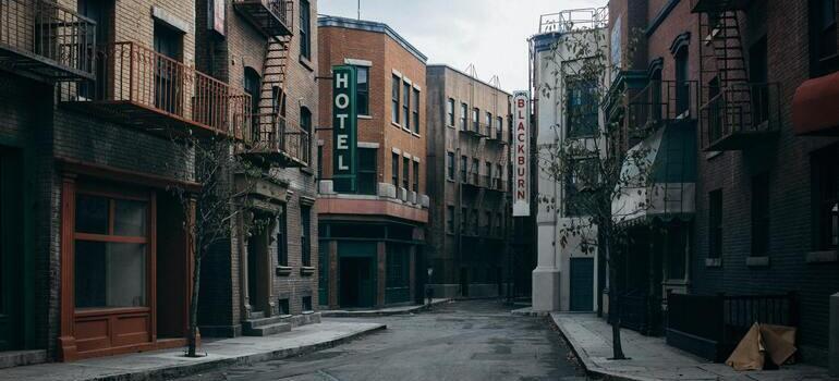 empty street