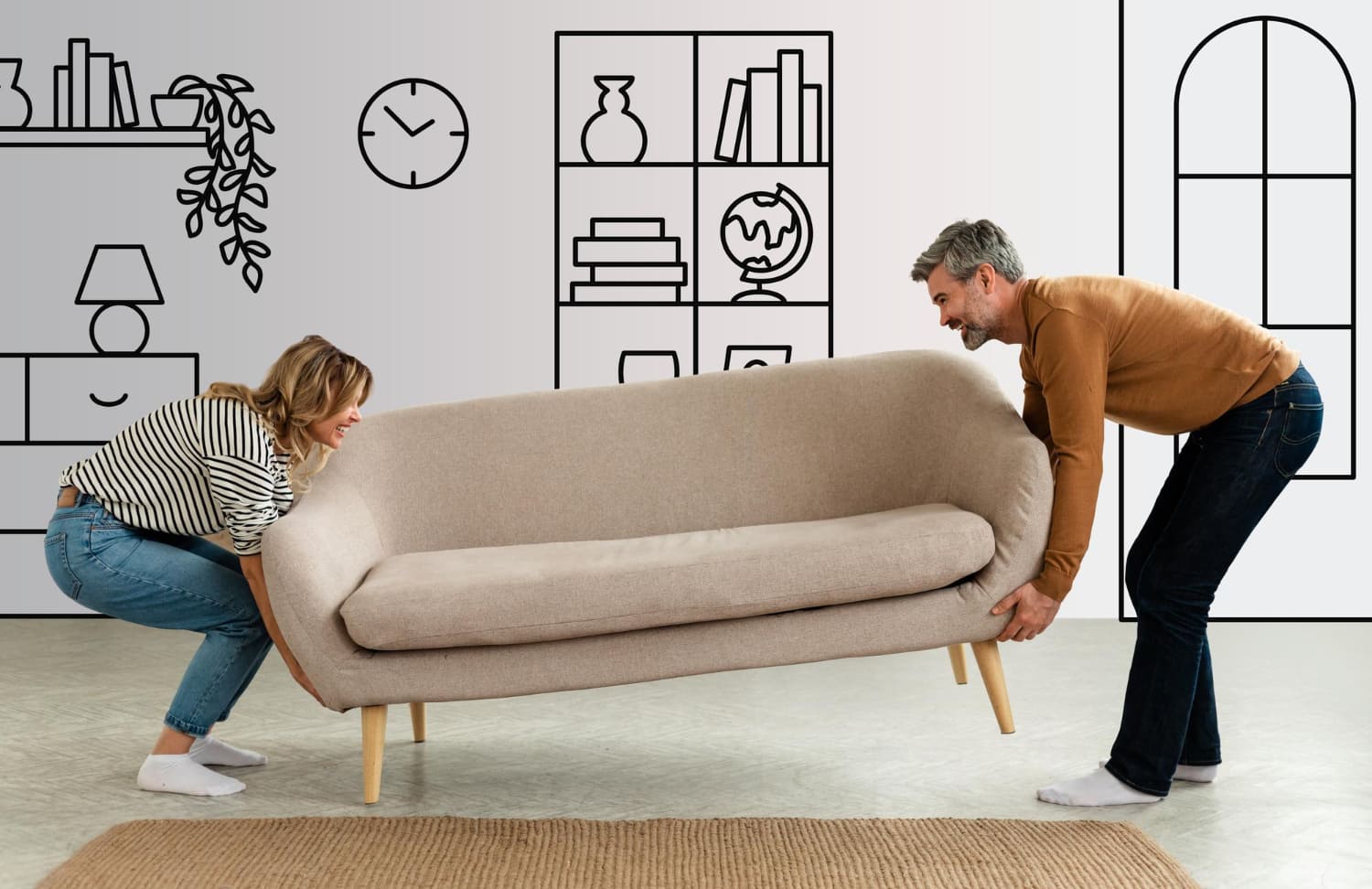 How to Get Rid of a Couch Before Moving