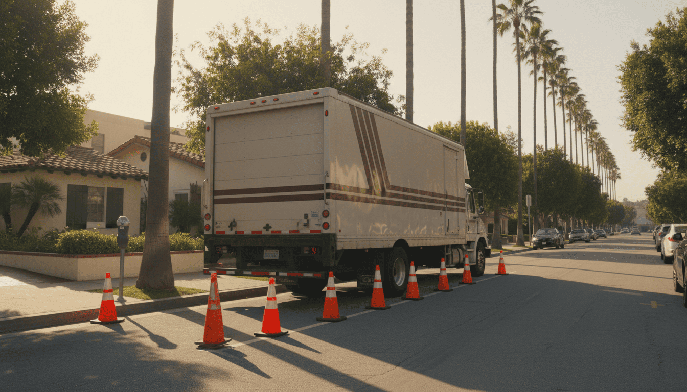 Moving Truck Parking Regulations LA