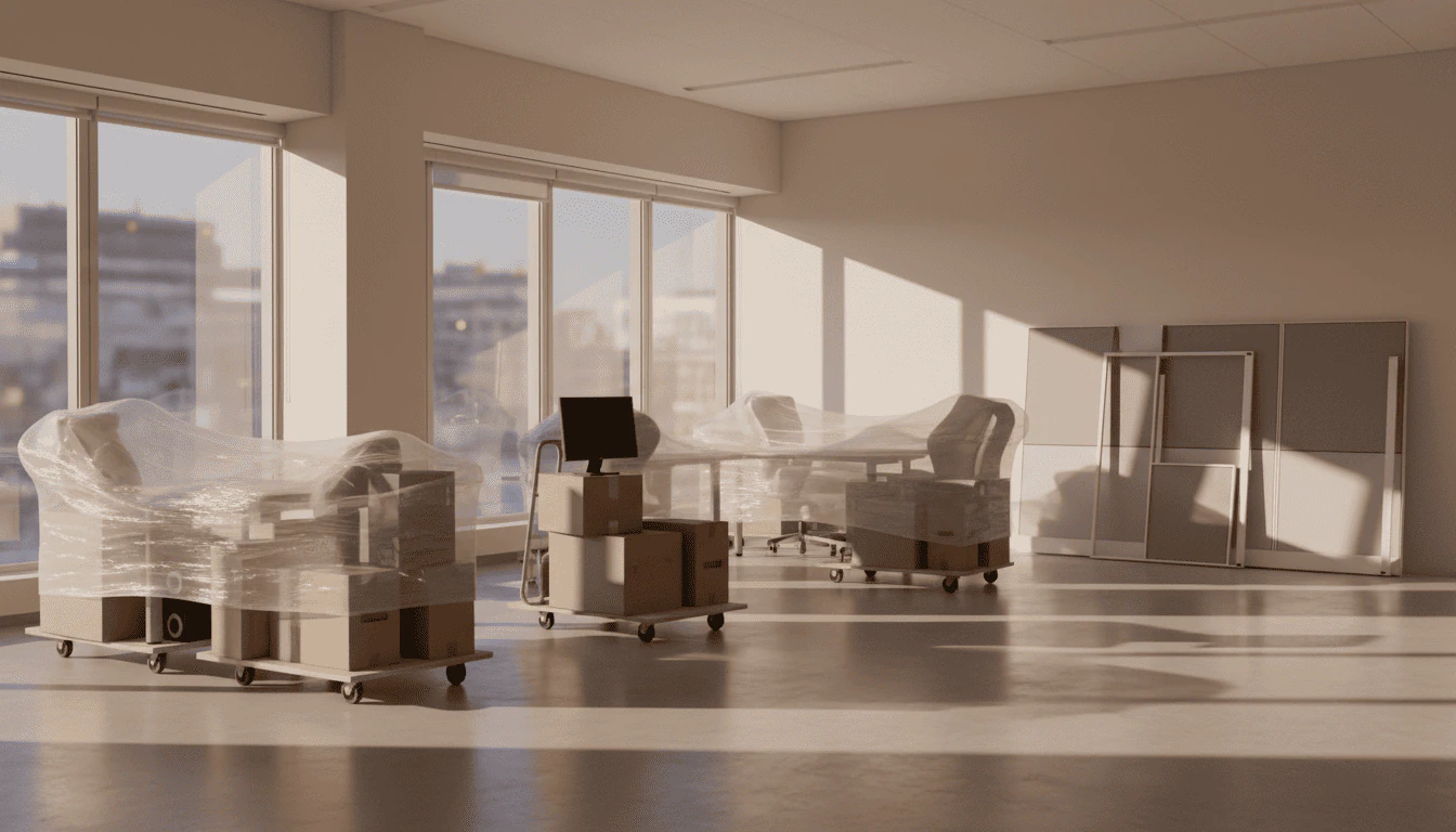 Commercial Movers - Weekend Office Relocation