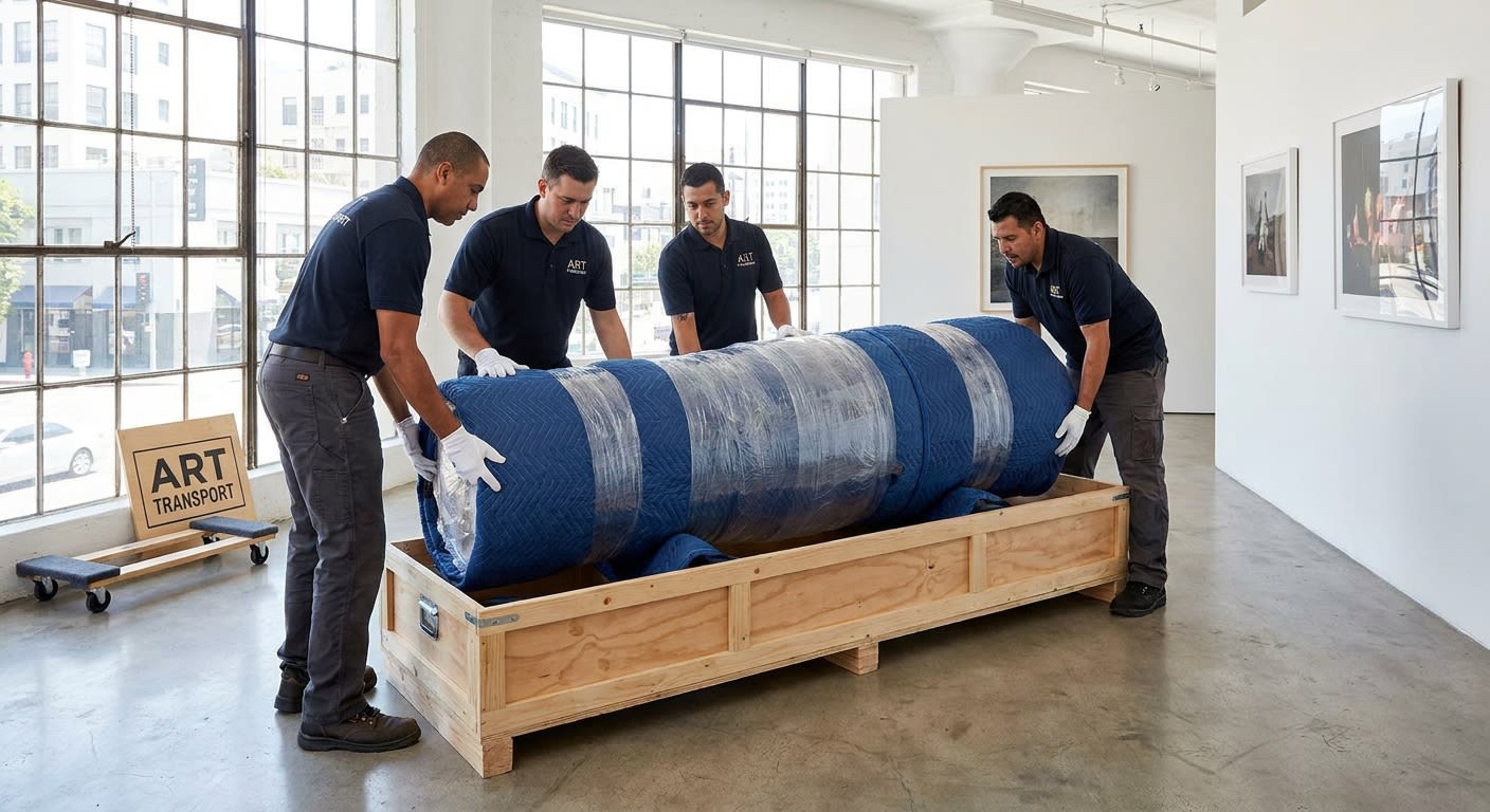 How to Move Fine Art and Sculptures Safely in Los Angeles