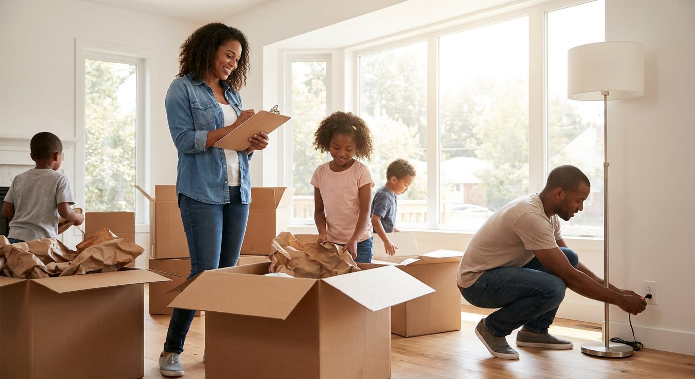 First Week Checklist After Moving to New Home: What to Do First