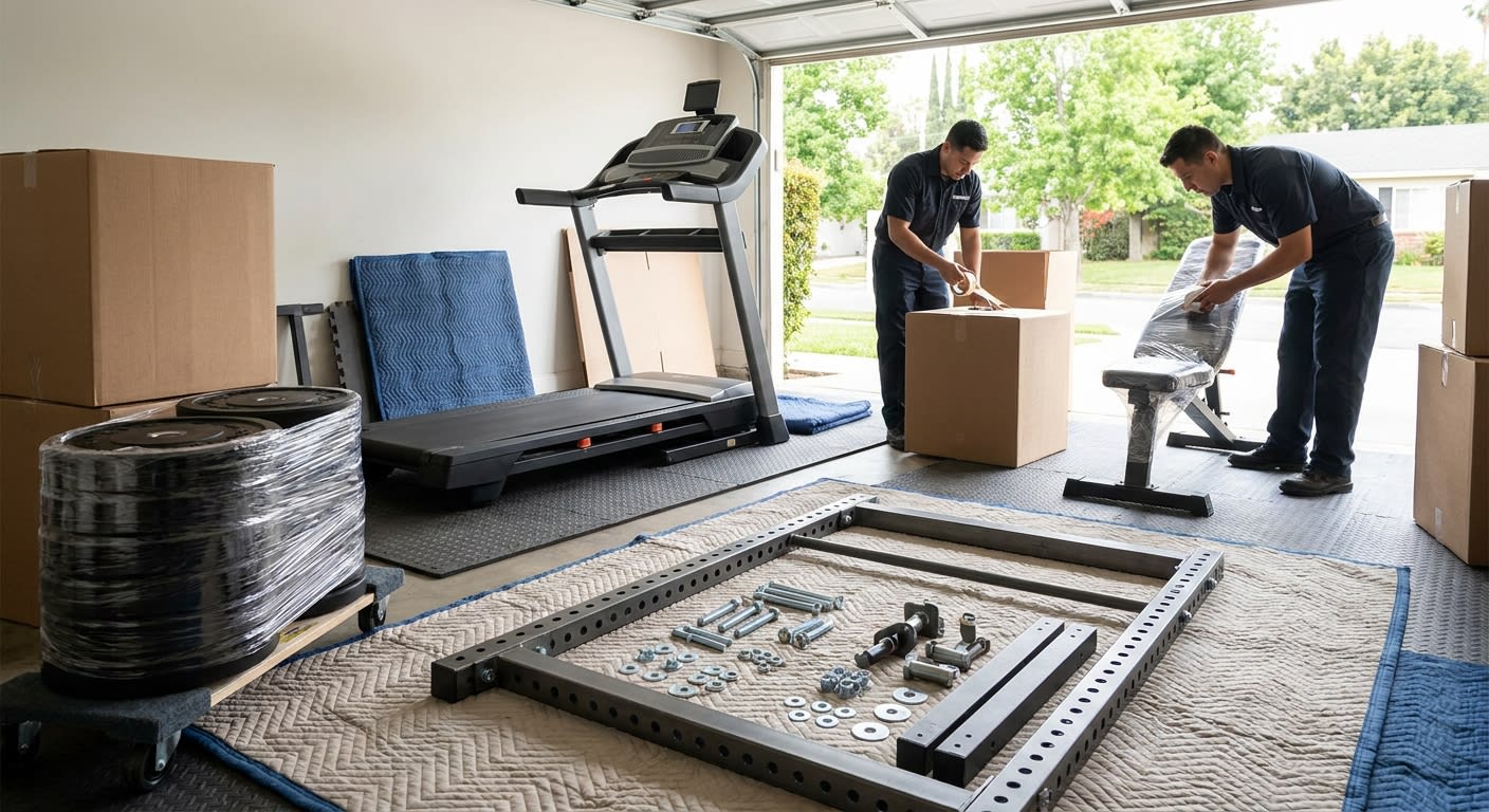 How to Pack a Home Gym Equipment Safely in 2026